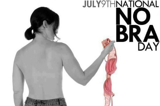 National no bra day