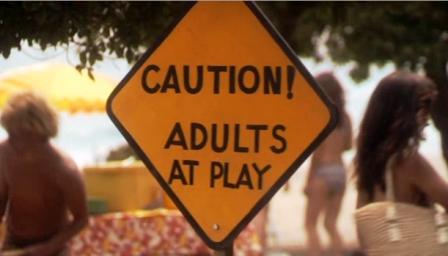 Adults at play