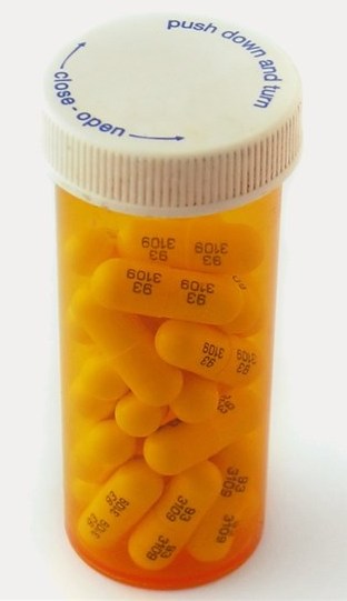 vial of pills