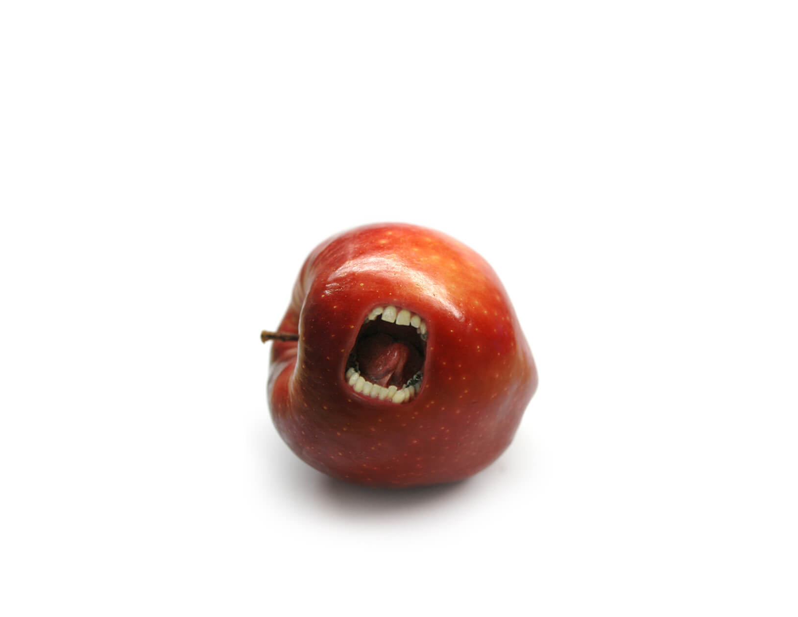 Funny apple